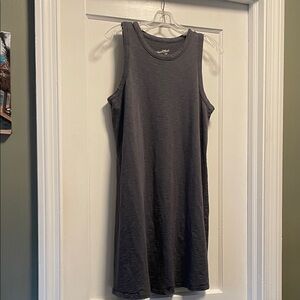 Sleeveless Gray Dress